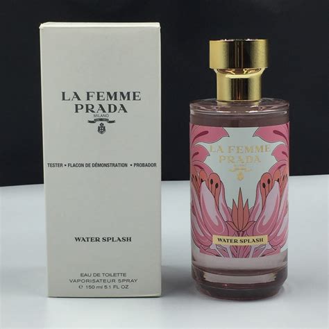 prada la femme water splash eau de toilette|prada l'homme for men edt.